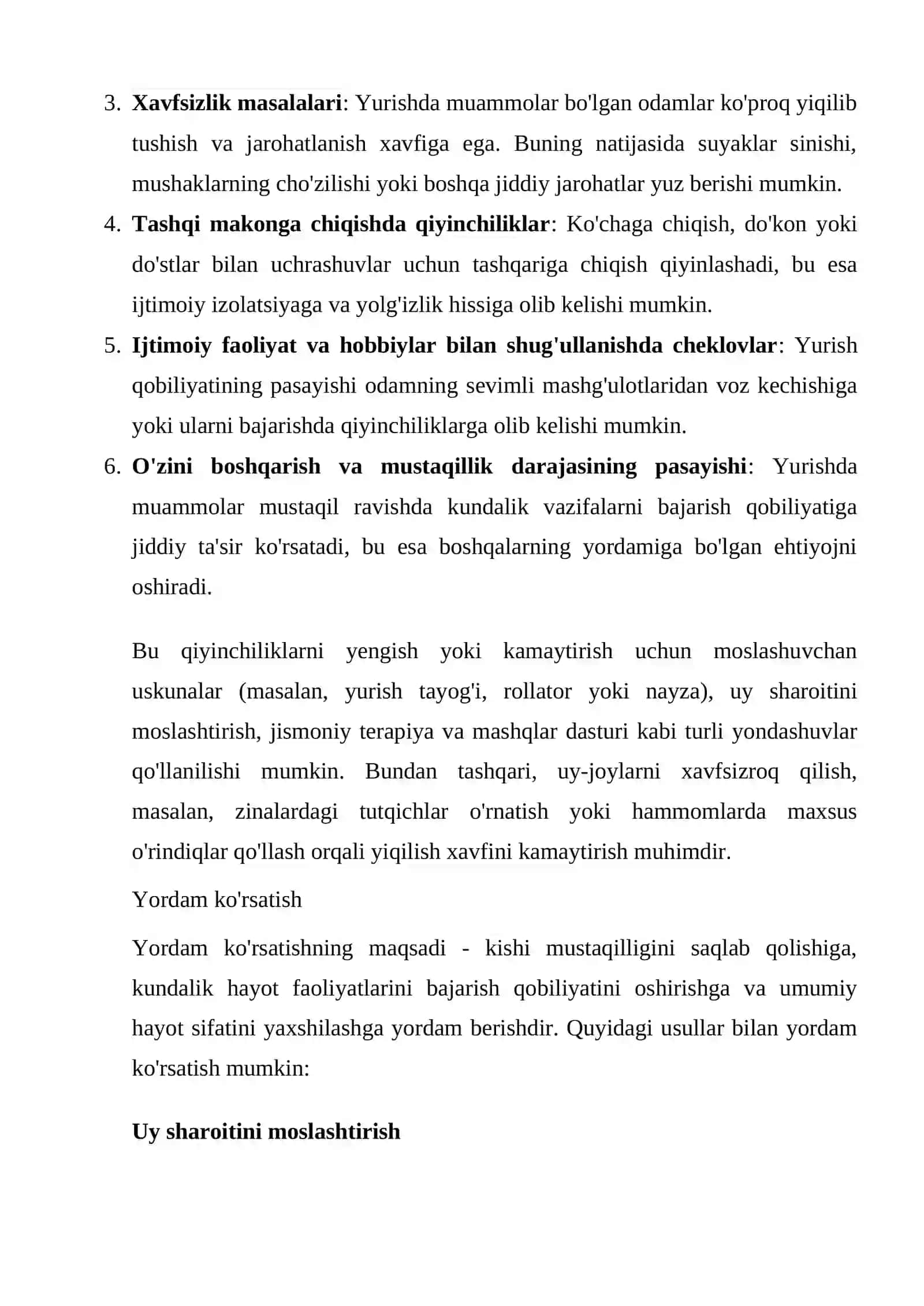 Qariyalarning ko`z quloq azolarida Yoshi bilan bog`liq o`zgarishlarini 3
