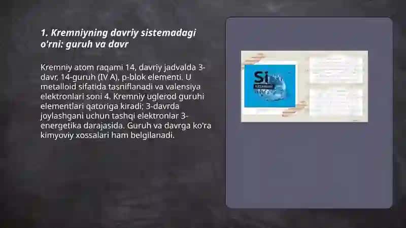 Kremniy 3