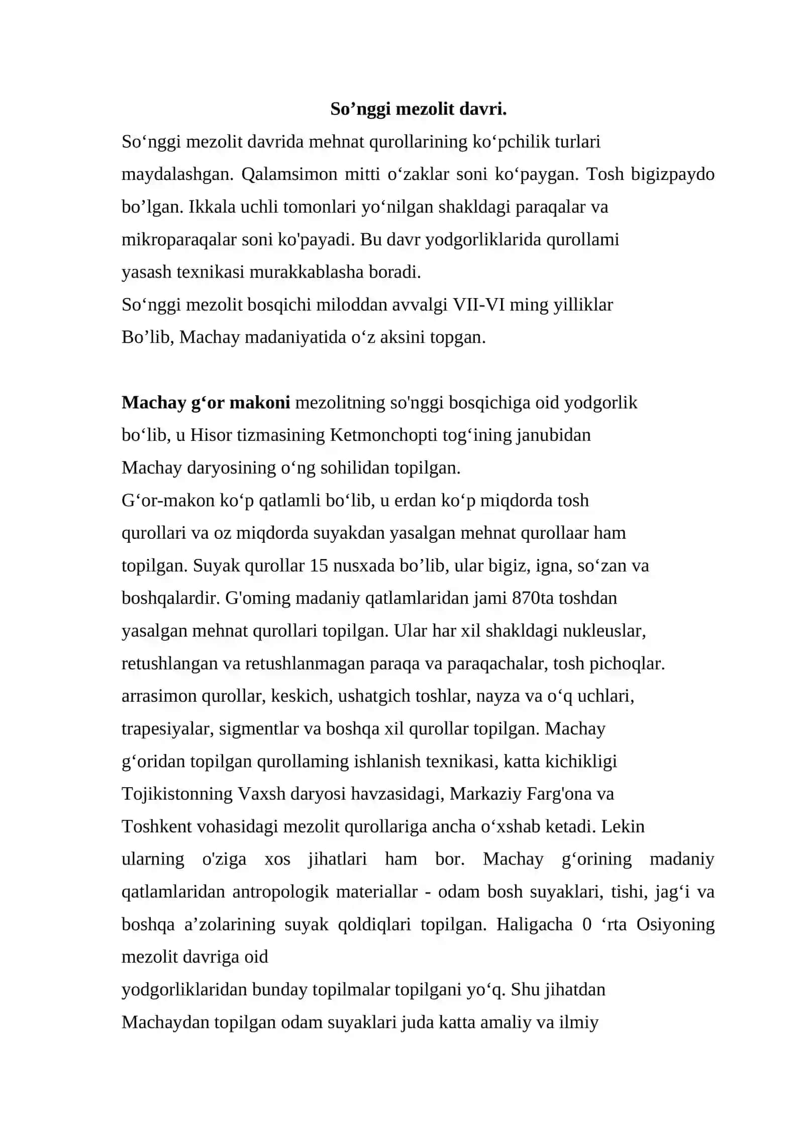 So’nggi mezolit 3