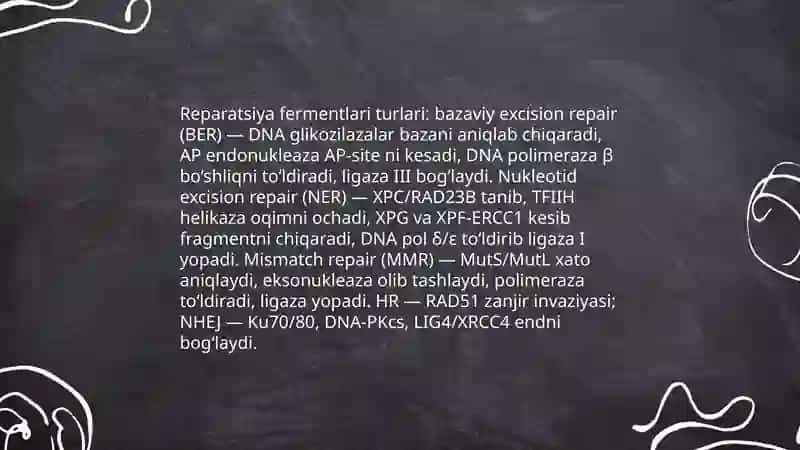 Reporatsiya fermentlari faoliyatining xilma xilligi noallel genlarning oʻzaro taʼsiri. Pleytropiya 3