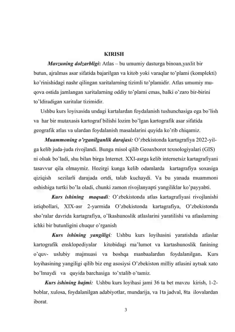 O’ZBEKISTONDA ATLAS KARTOGRAFIYANING RIVOJLANISHI 3