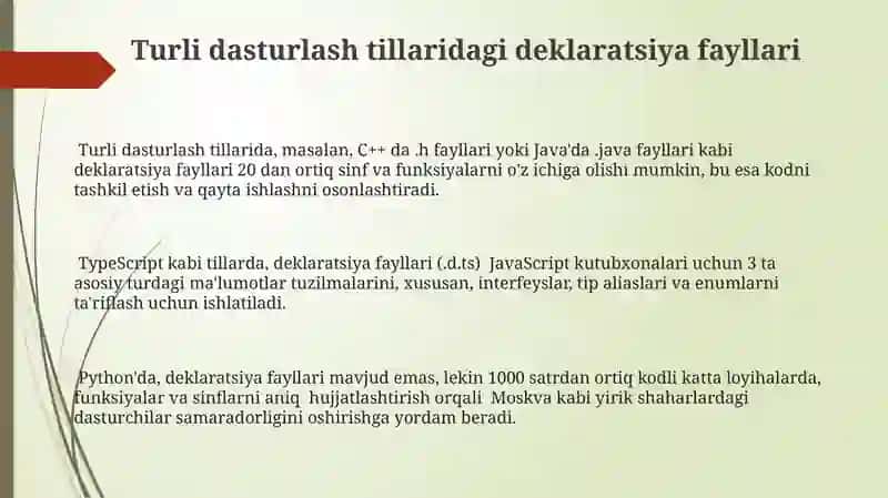 Funksiyaning Tuzilishi 3