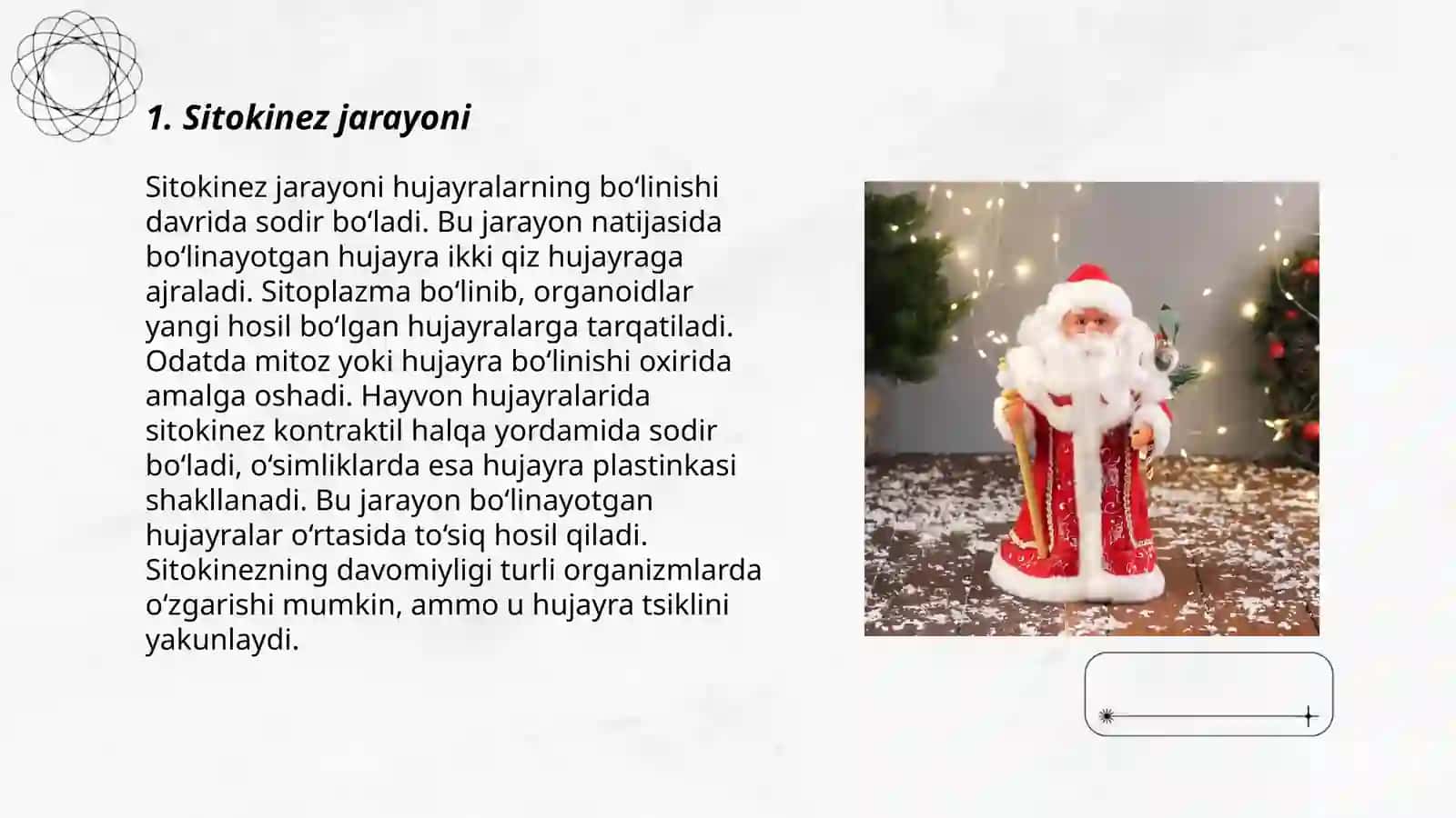 Haywan ham o'simlik kletkasi bo'liniwinin ayrimashiliqlari 3