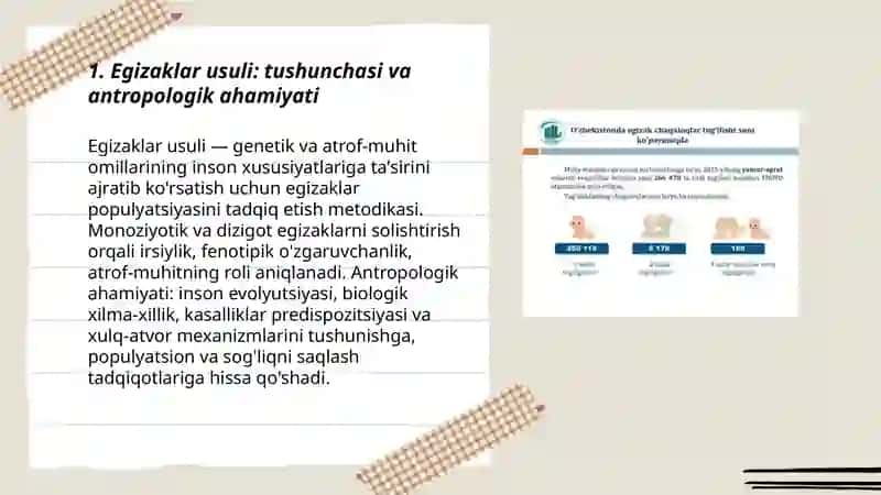 Egizaklar Usuli 3