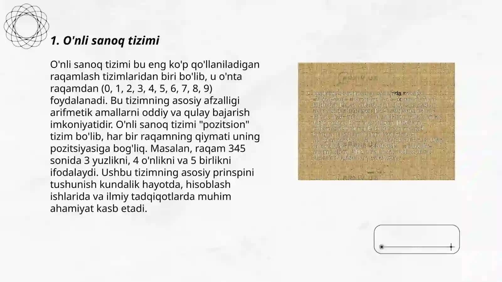 Matematikada sanoq sistemalari 3