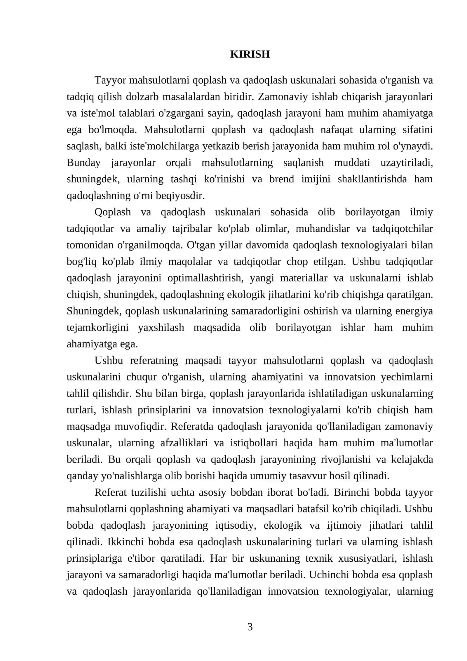 Tayyor mahsulotlarni qoplash va qadoqlash uskunalari 3