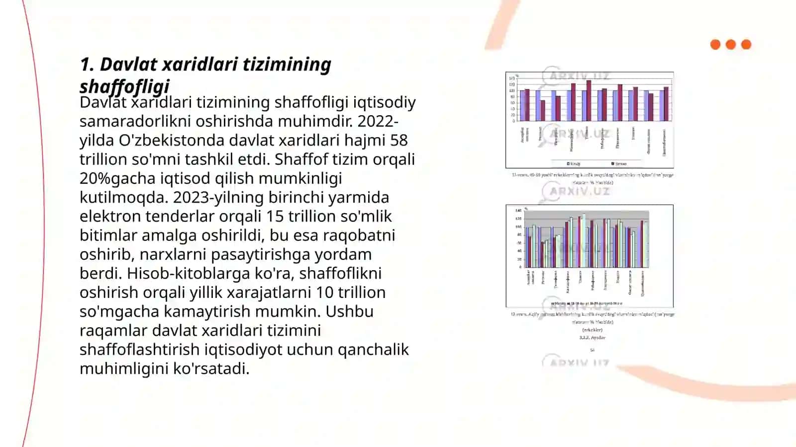 Davlat xaridlari tizimining shaffofligi 3