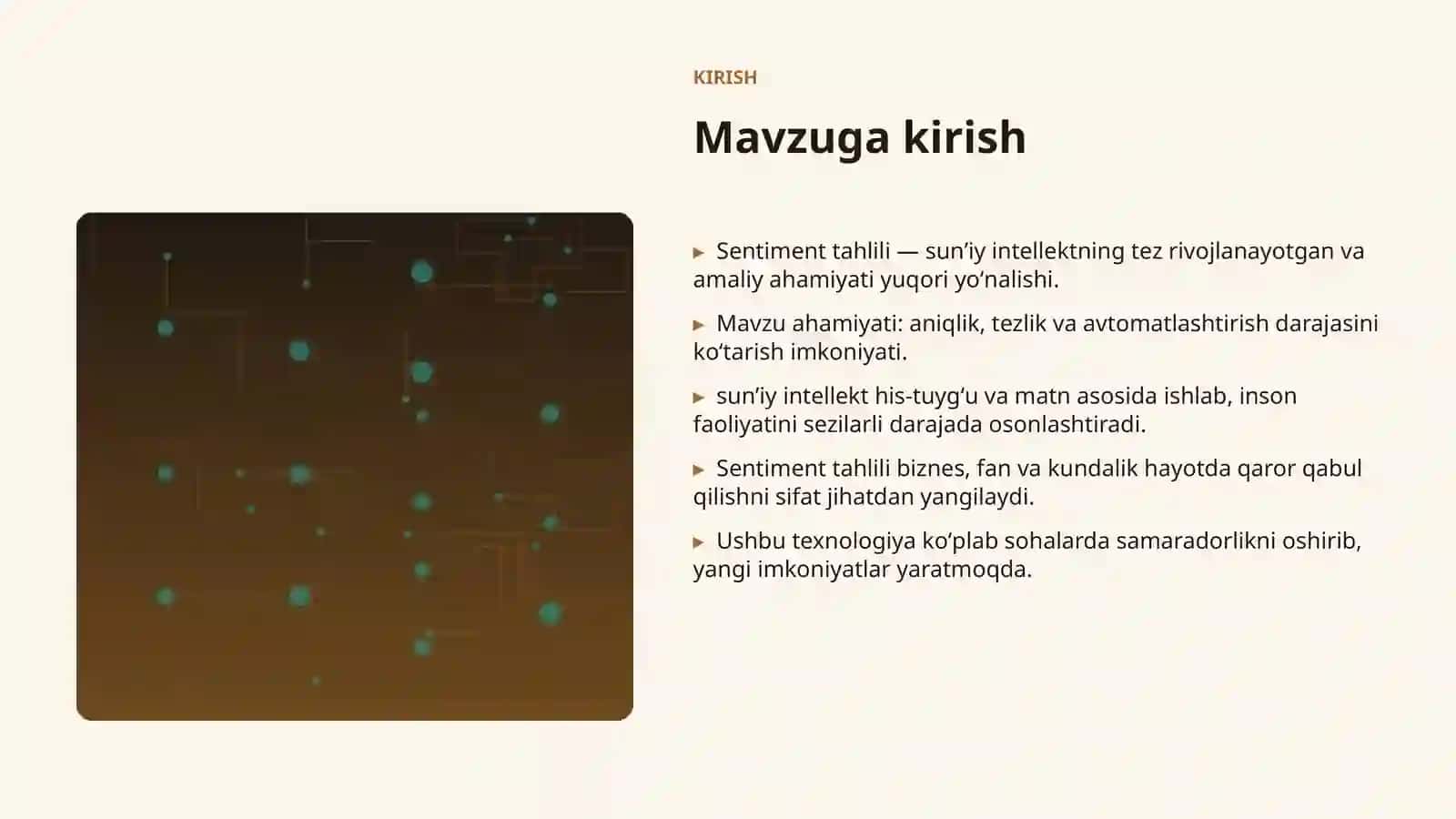 SUNʼIY INTELLEKT • PROFESSIONAL TAQDIMOT 3