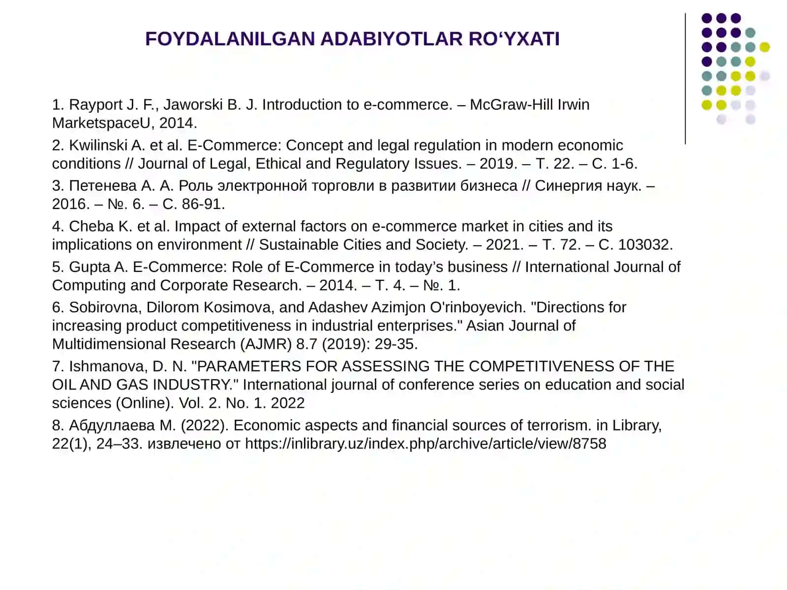 Moliya va Moliyaviy Texnologiyalar Yo‘nalishi Mutaxassisligi Bitiruvchisi 3