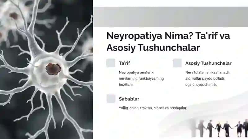 Periferik Nervlar Shikastlanishi: Umumiy Turlari va Neyropatiyalar 3