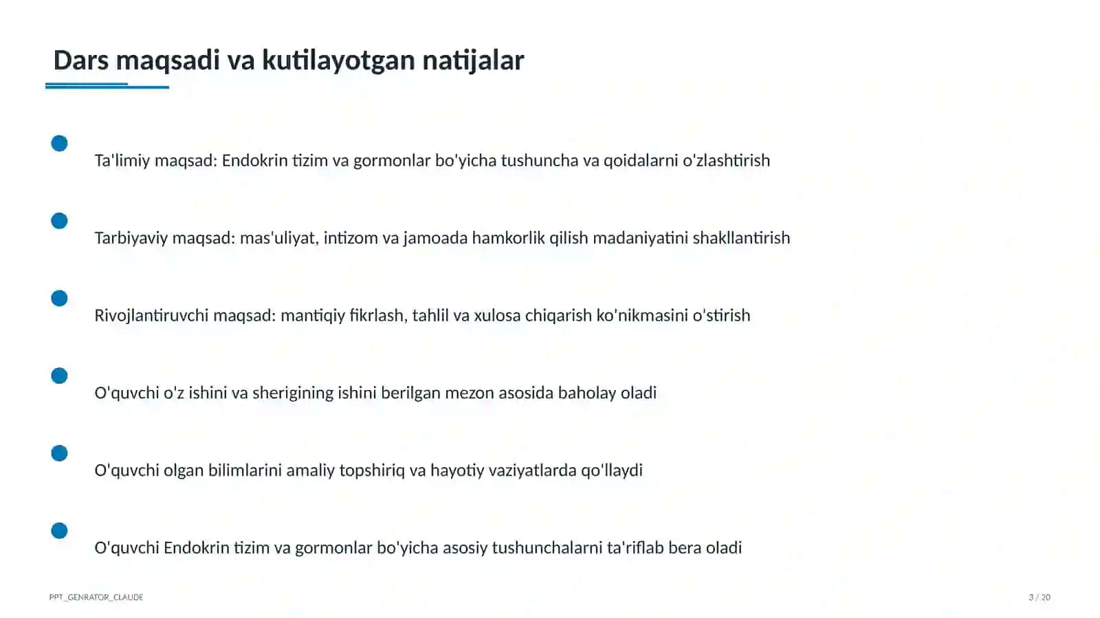 Endokrin tizim va gormonlar (8-sinf) 3