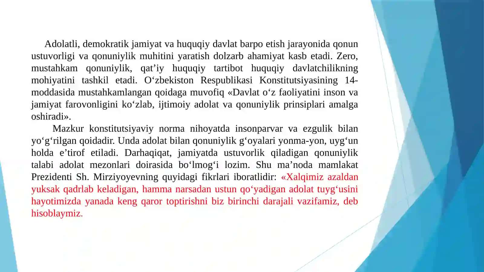 Qonuniylik va huquqiy tartibot 3