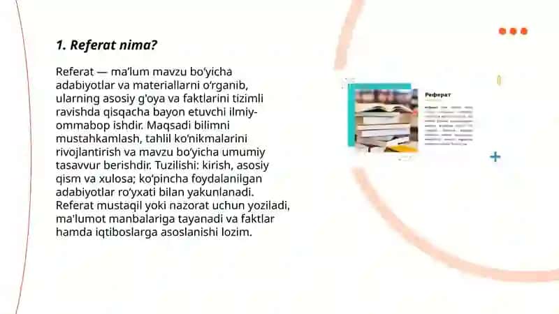 Referat turlari 3