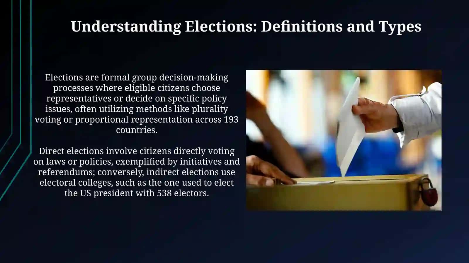 Understanding Elections: Definitions, Types, and Systems 3