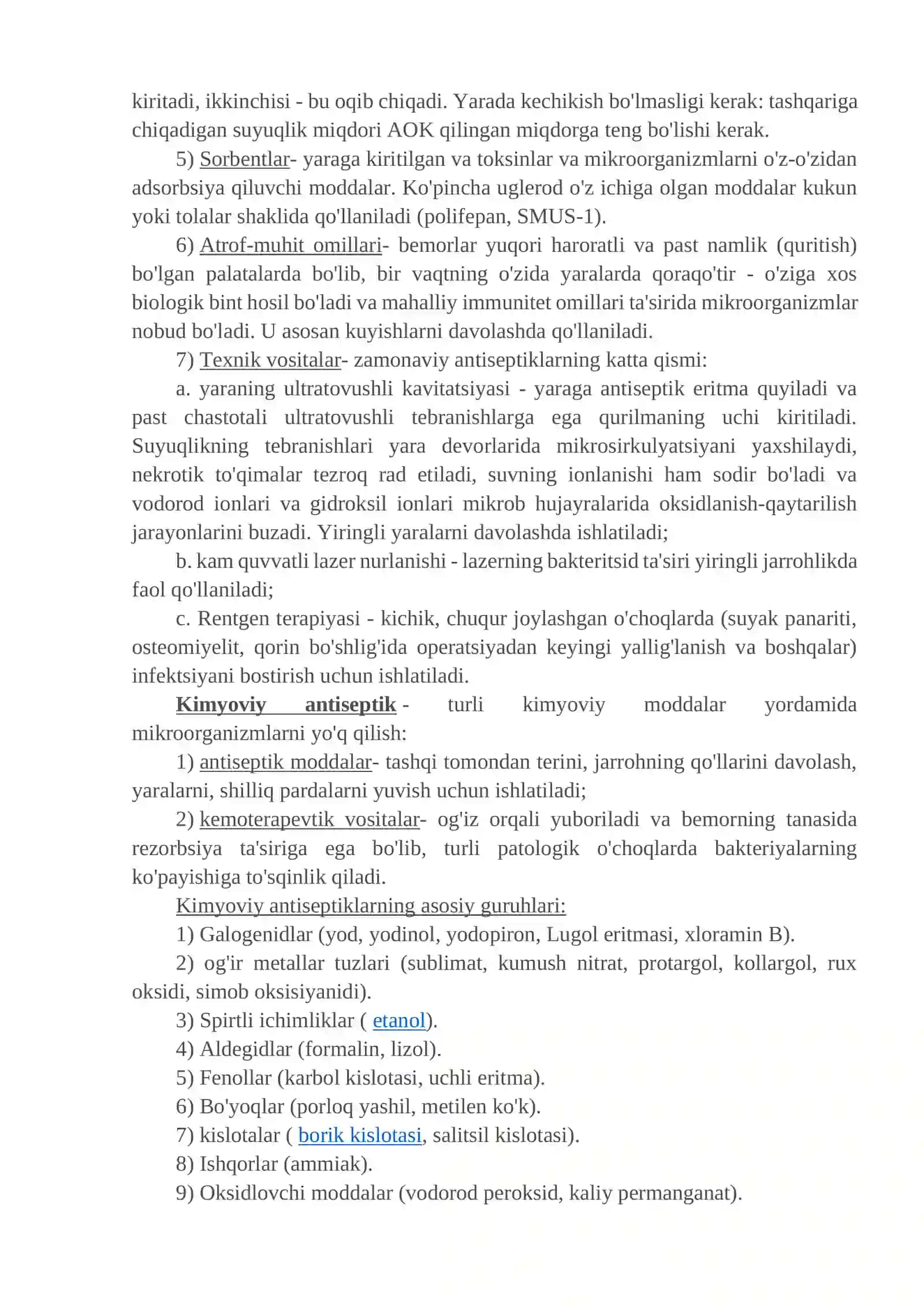 ASEPTIKA VA ANTISEPTIKA TAMOYILLARI 3