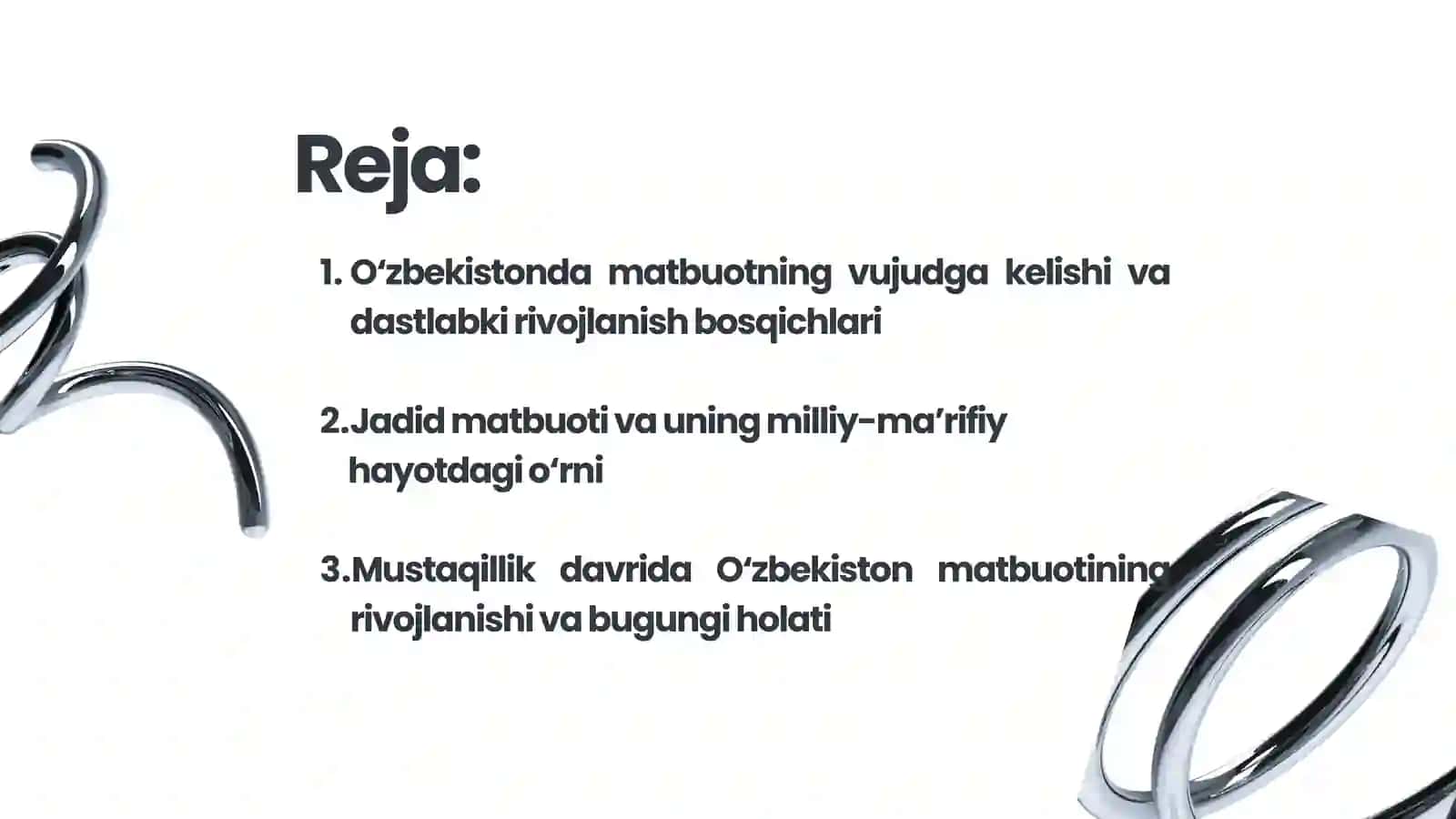 O‘zbekiston matbuotining o’tmishi va kechmishi 3