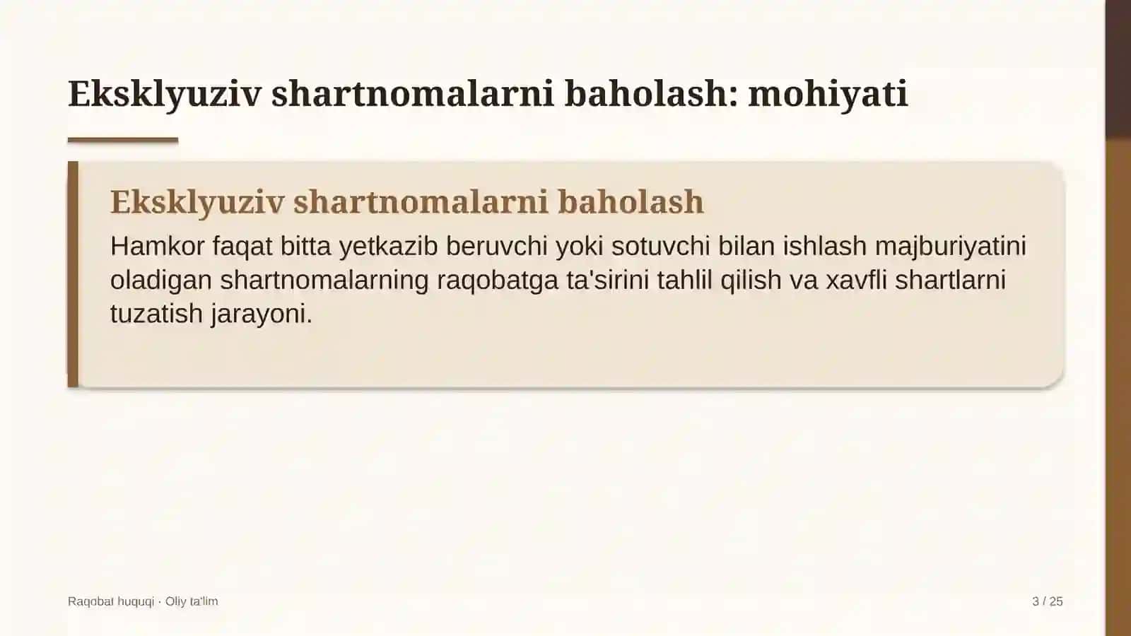 Elektr podstansiyalarida eksklyuziv shartnomalarni raqobat nuqtai nazaridan baholash 3