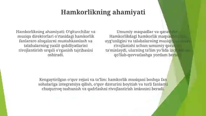 Maktabgacha Talim Muassasalarida Tarbiyachi Va Musiqa Rahbari Hamkorligi 3