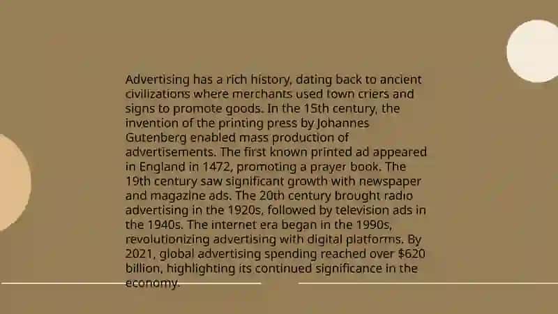 Advertising and advertisement 3