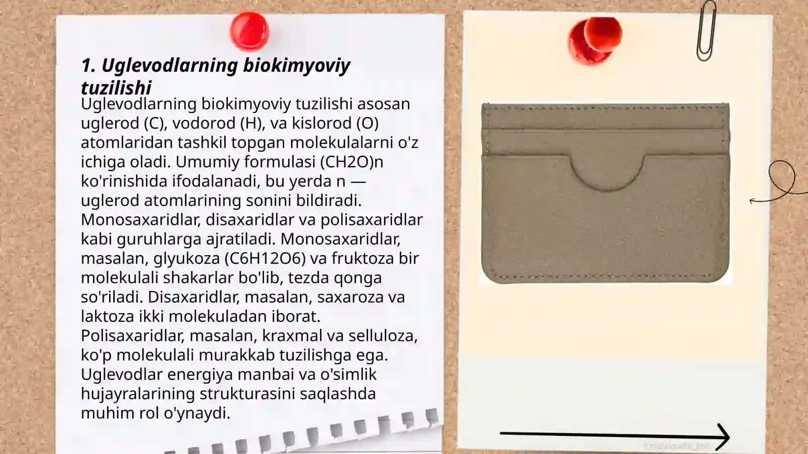 Uruģlarning bioximiyasi 3