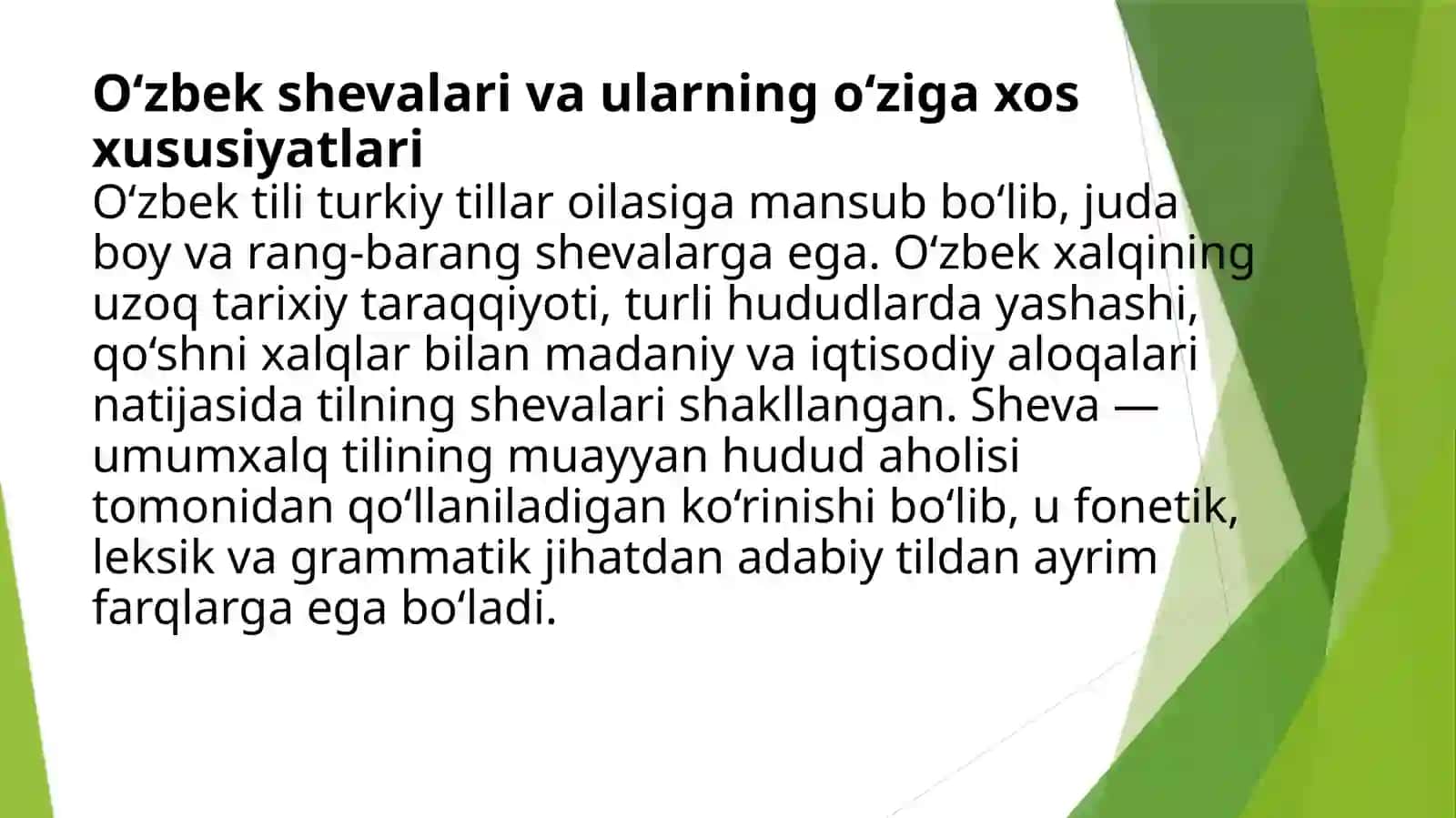 O’ZBEK SHEVALARINING O’RGANILISH TARIXI 3