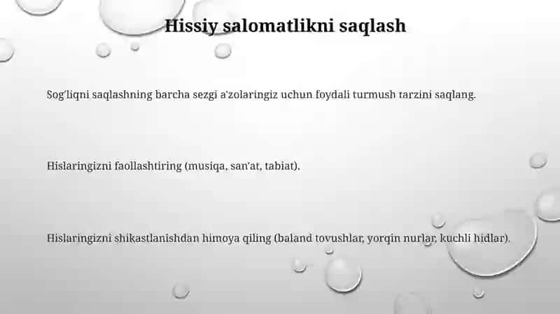 Sensor tizimining yosh oid fiziologiyasi va gigiyenasi 3