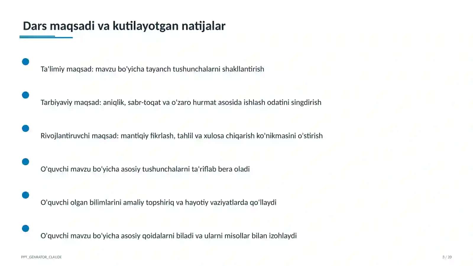 O'zbekiston aholisi va demografik jarayonlar (9-sinf) 3