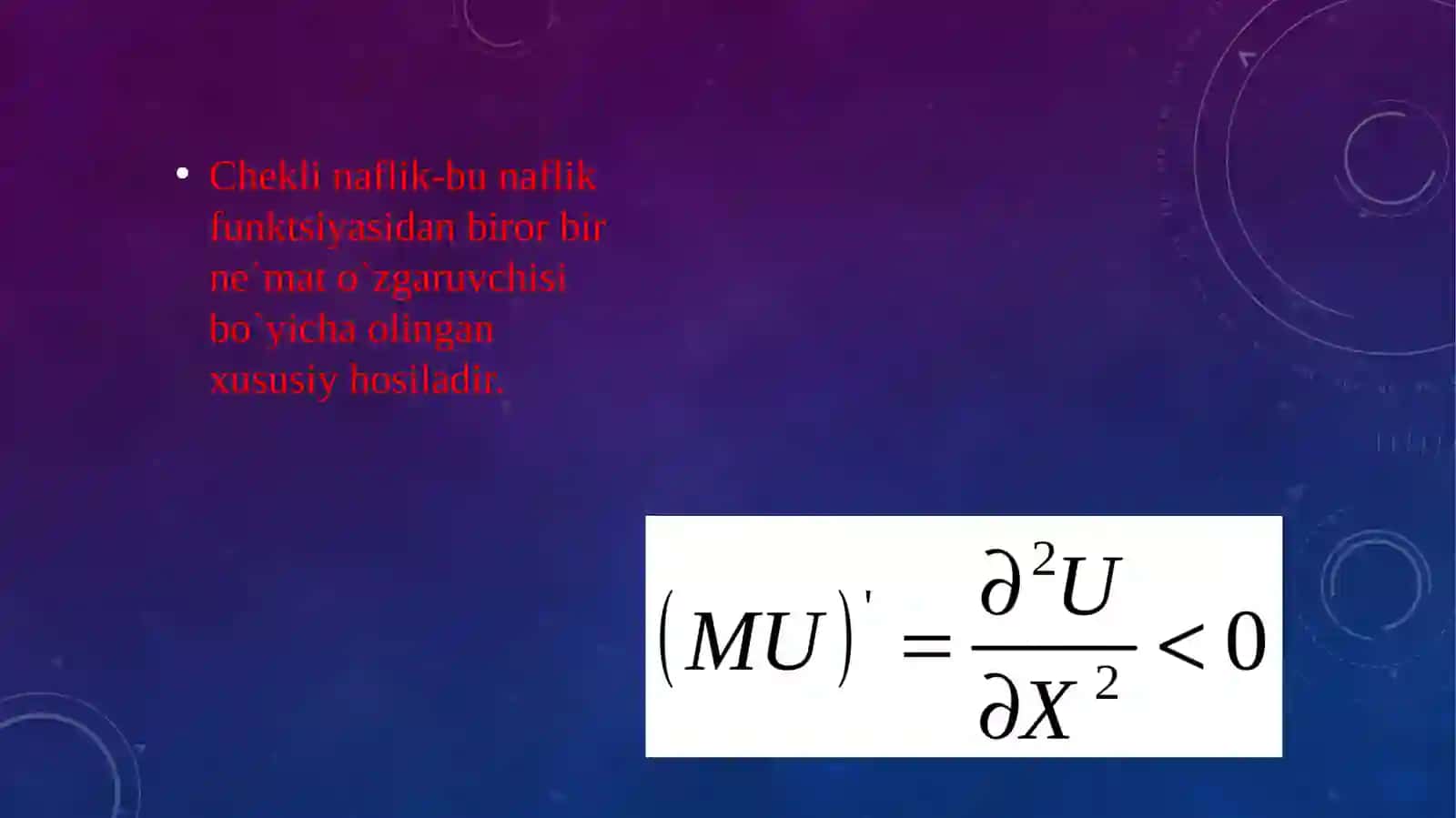 naflilik va cheklinaflilik 3