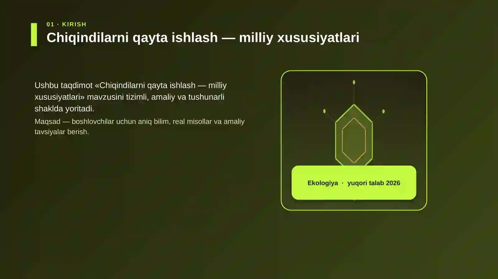 Chiqindilarni qayta ishlash — milliy xususiyatlari 3