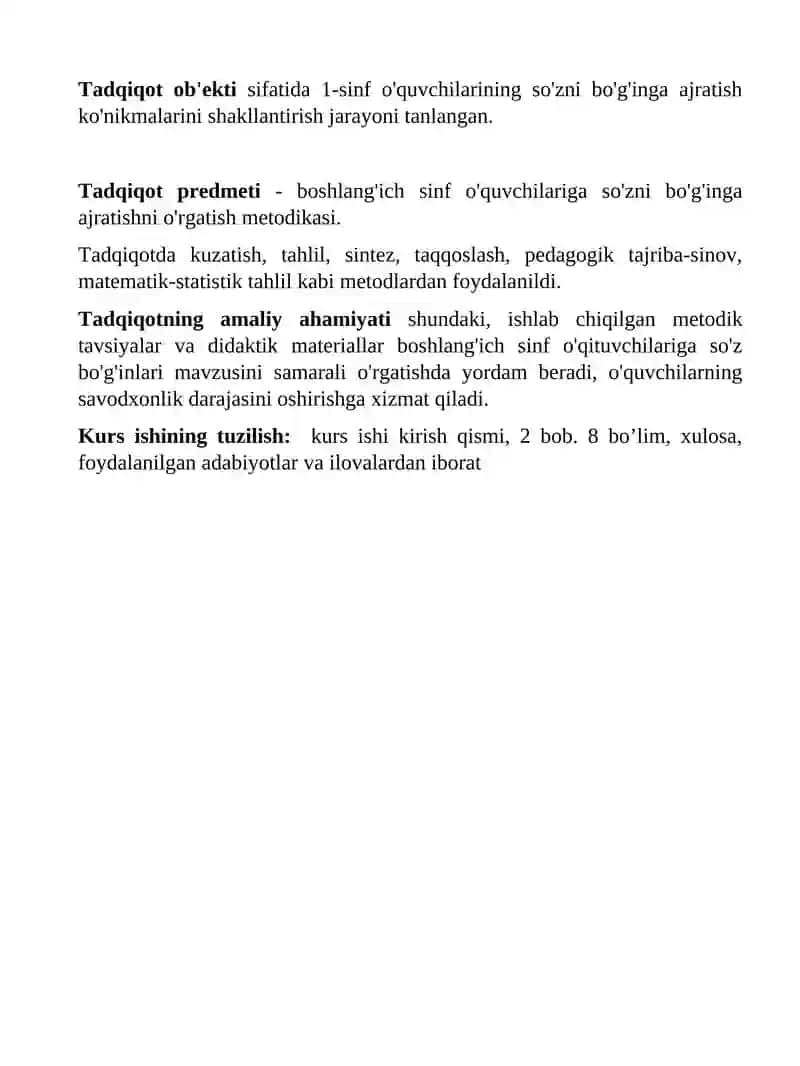 1-sinf o'quvchilariga so'zni bo'g'inga ajratish qoidalari haqida tushuncha berish 3