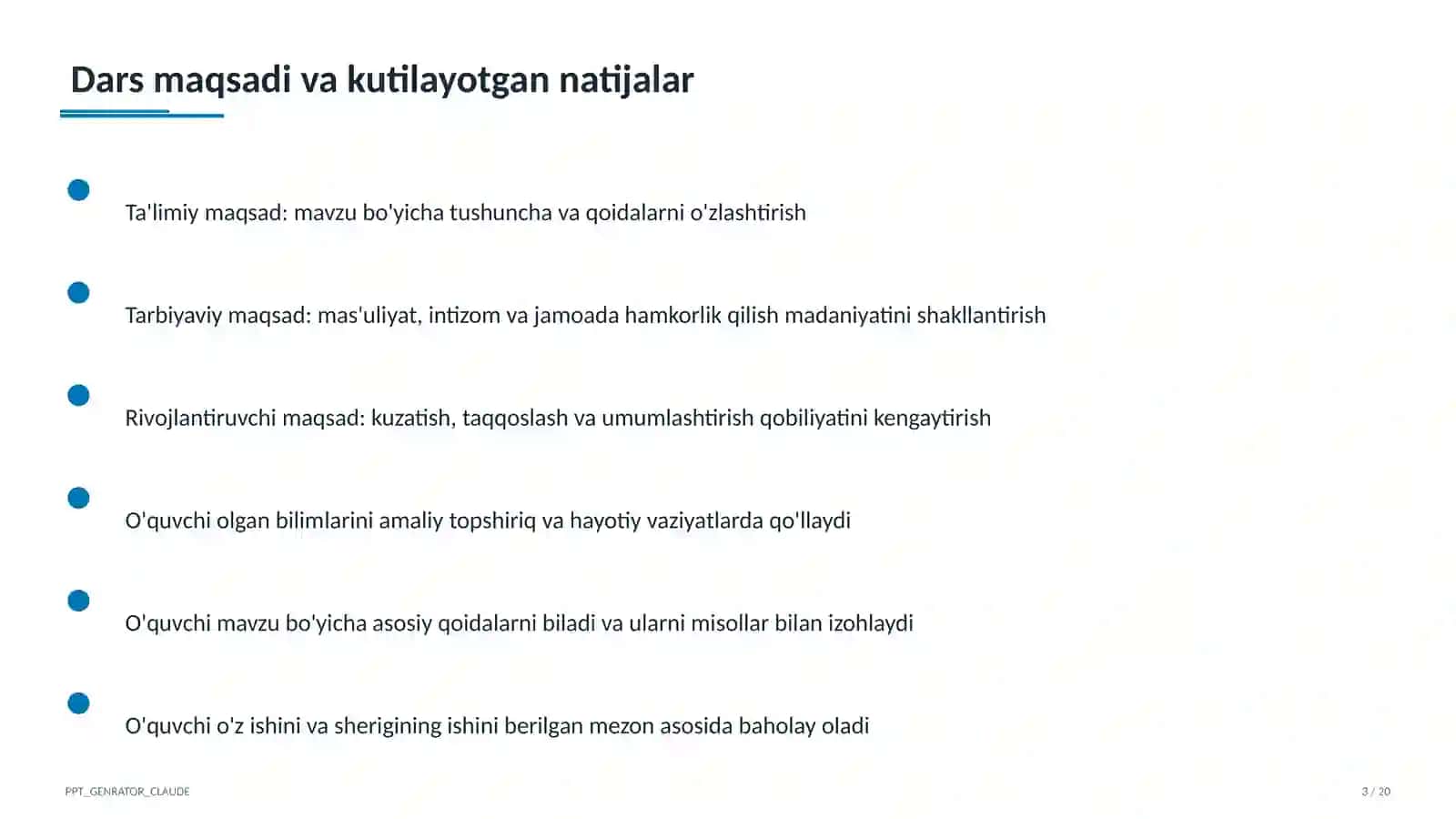 Fizik kattaliklar va ularni o'lchash (6-sinf) 3