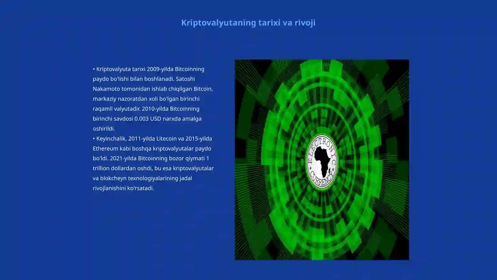 Kriptovalyuta va blokcheyn texnologiyalari 3
