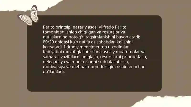 Parito printsipi 3