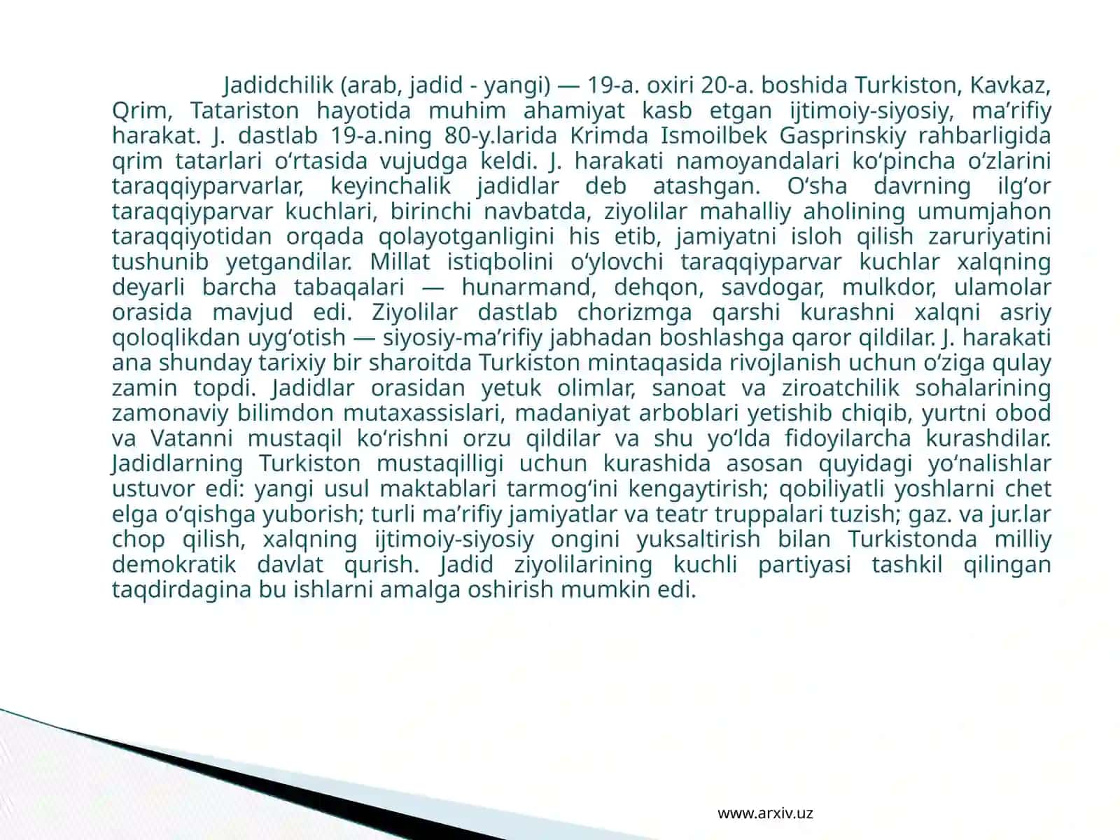 Jadid Adabiyoti 3