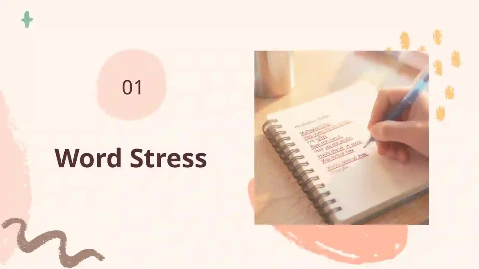Word Stress 3
