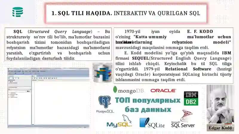 SQL serverga xotira 3