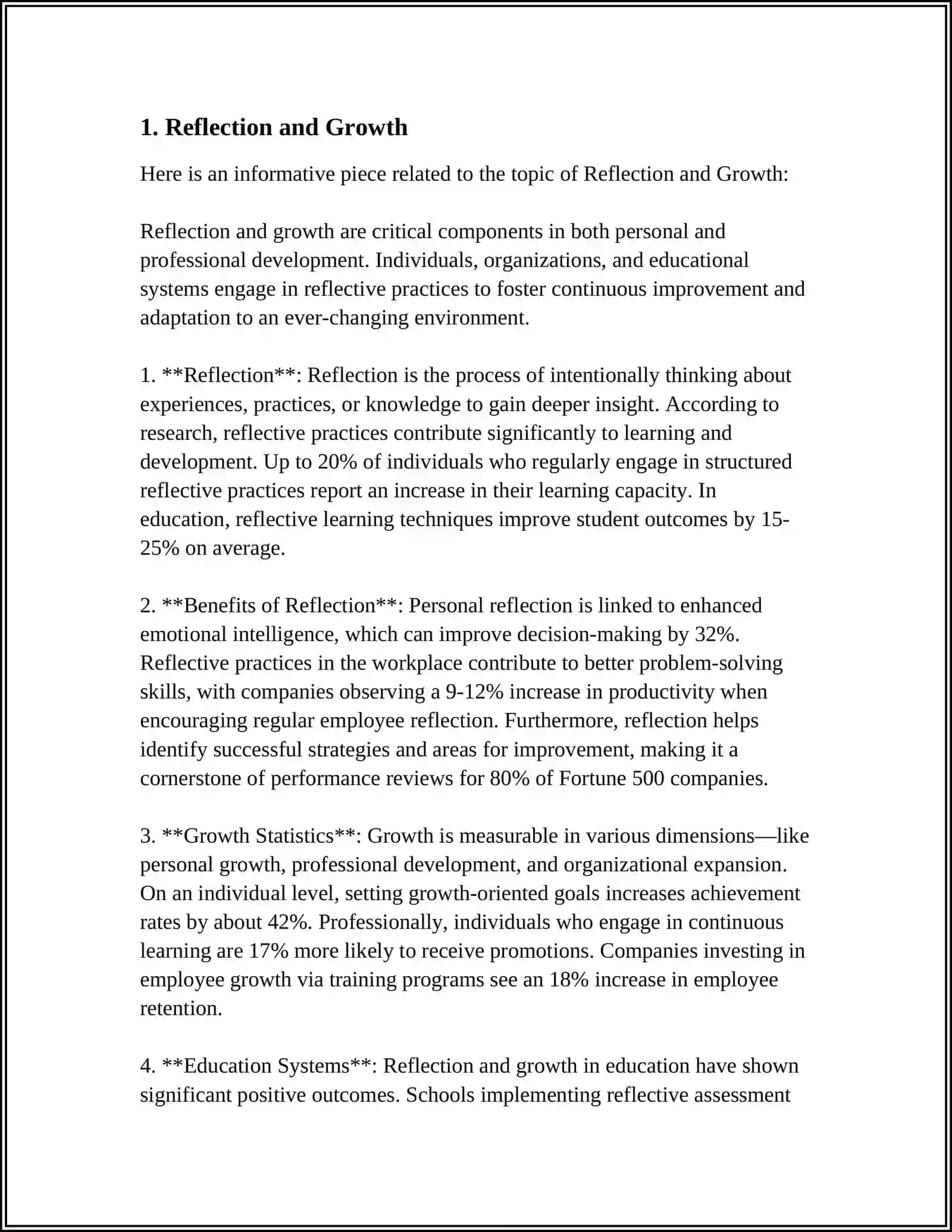 REFLECTIVE PRACTICES IN EDUCATION 3