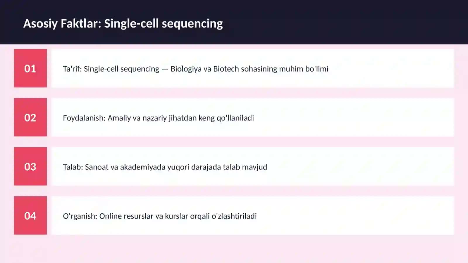 Single-cell sequencing 3
