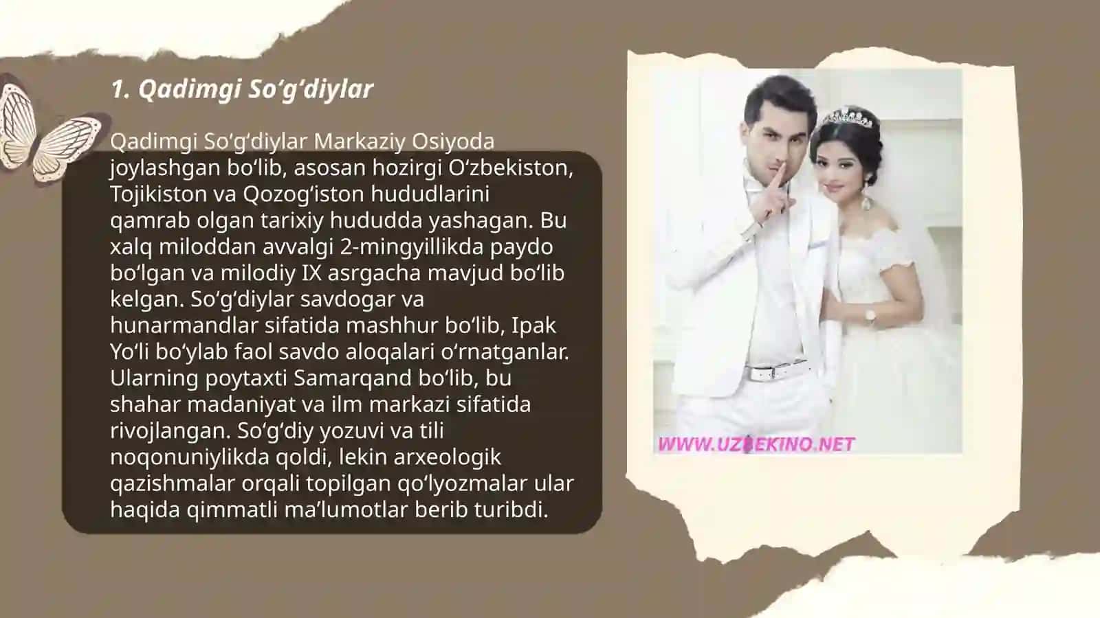 Oʻlkamiz hududida yashagan qadimgi xalqlar, qavm,qabila va elatlar haqida dastlabki ma'lumotlar 3