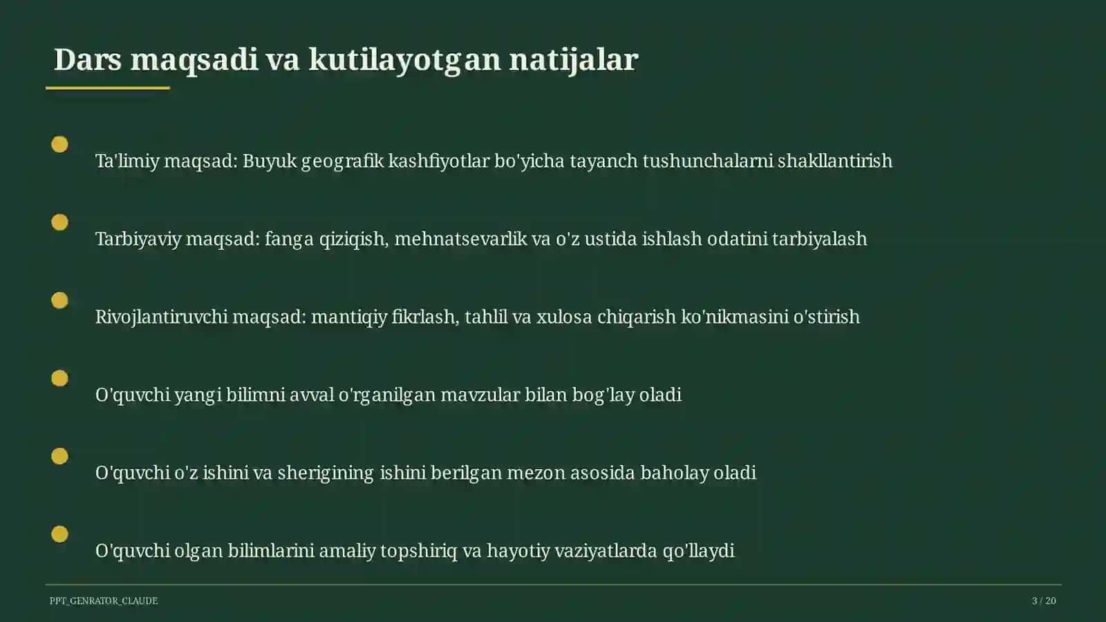Buyuk geografik kashfiyotlar (8-sinf) 3