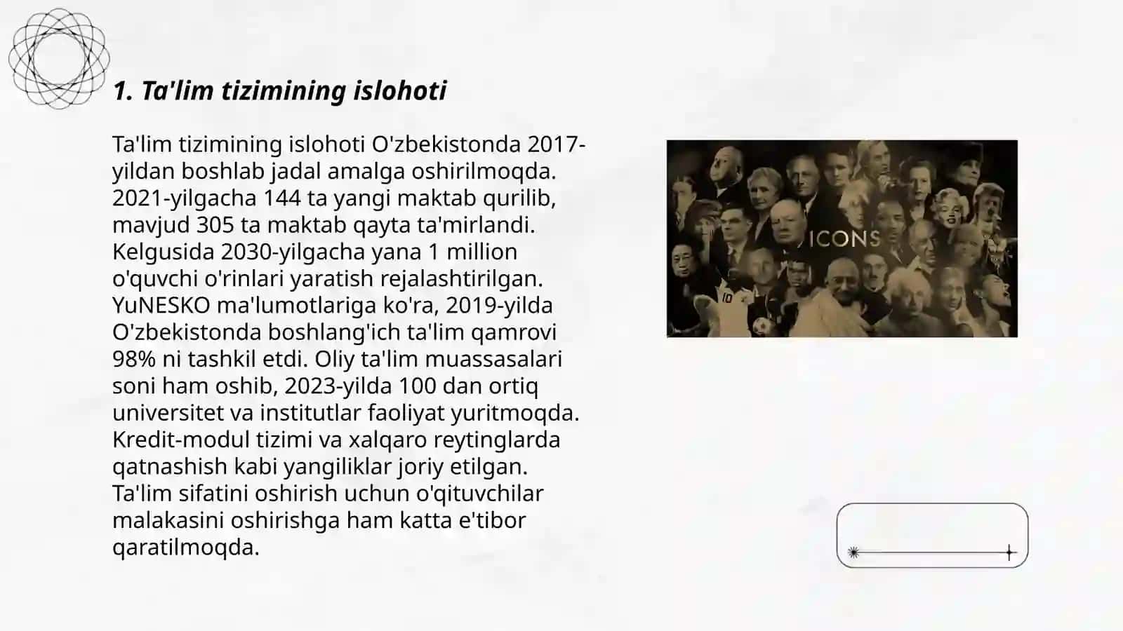 Ta'lim tizimining islohoti 3