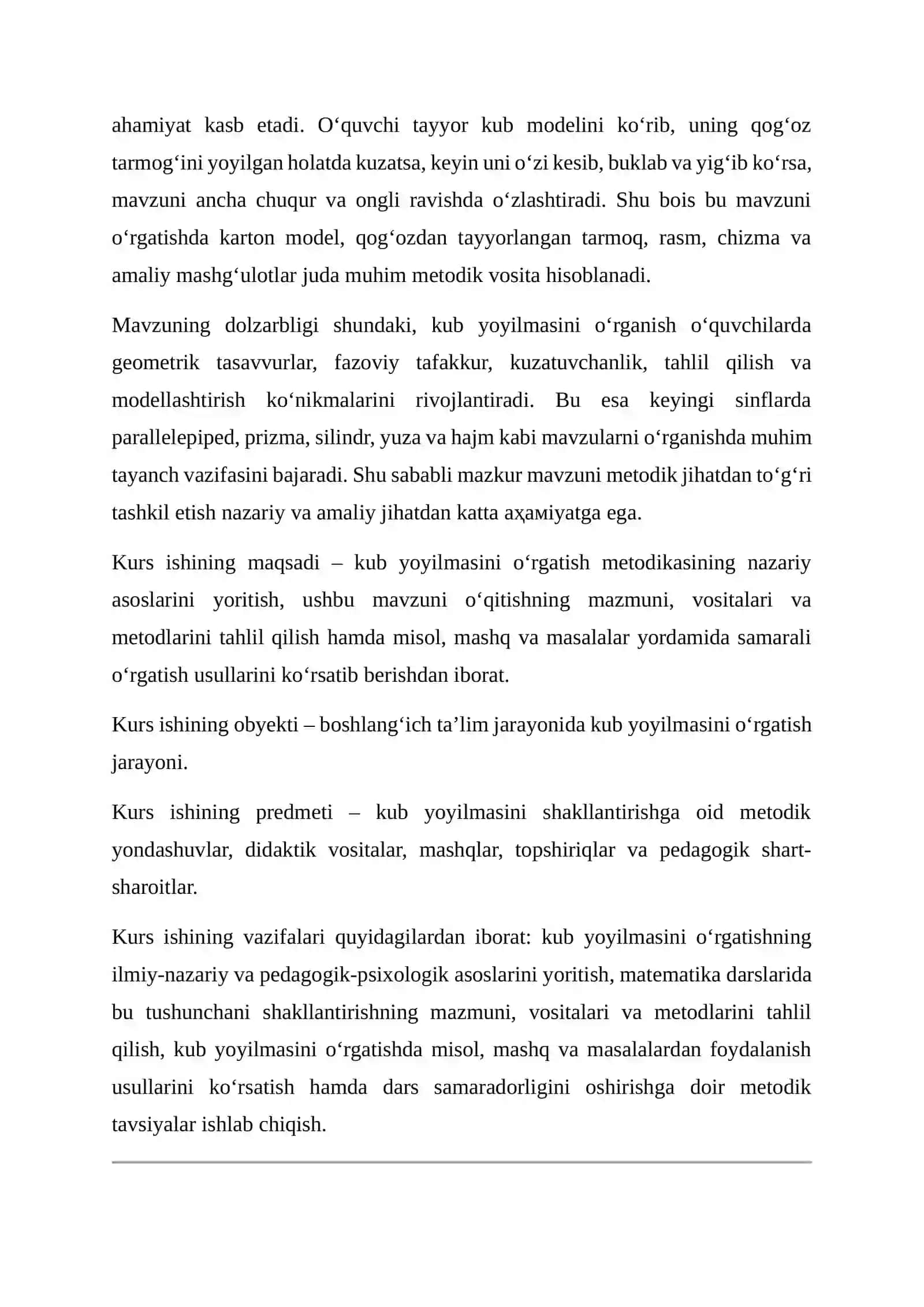 Kub Yoyilmasini O‘rgatish Metodikasi 3