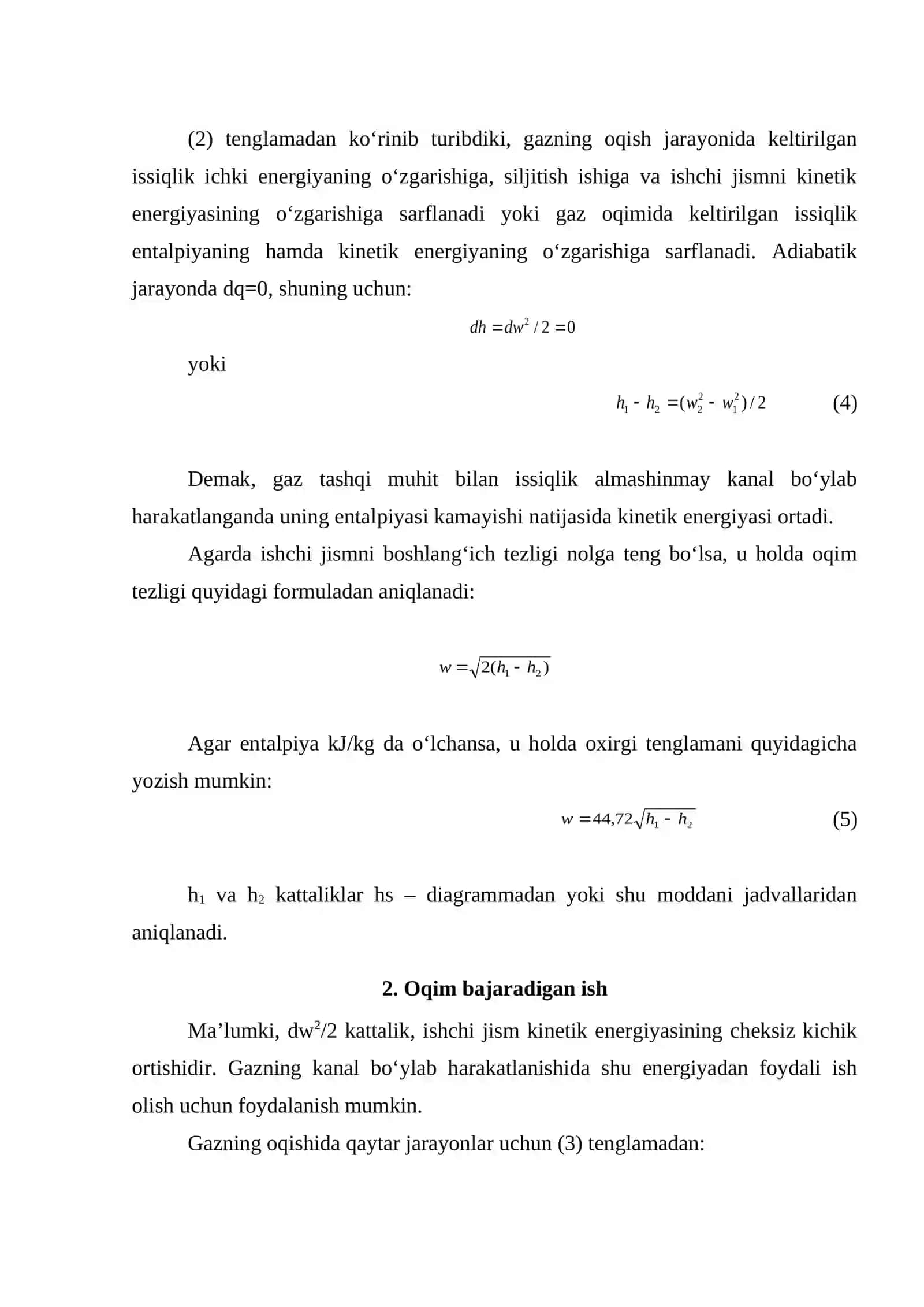 Oqim termodinamikasi 3