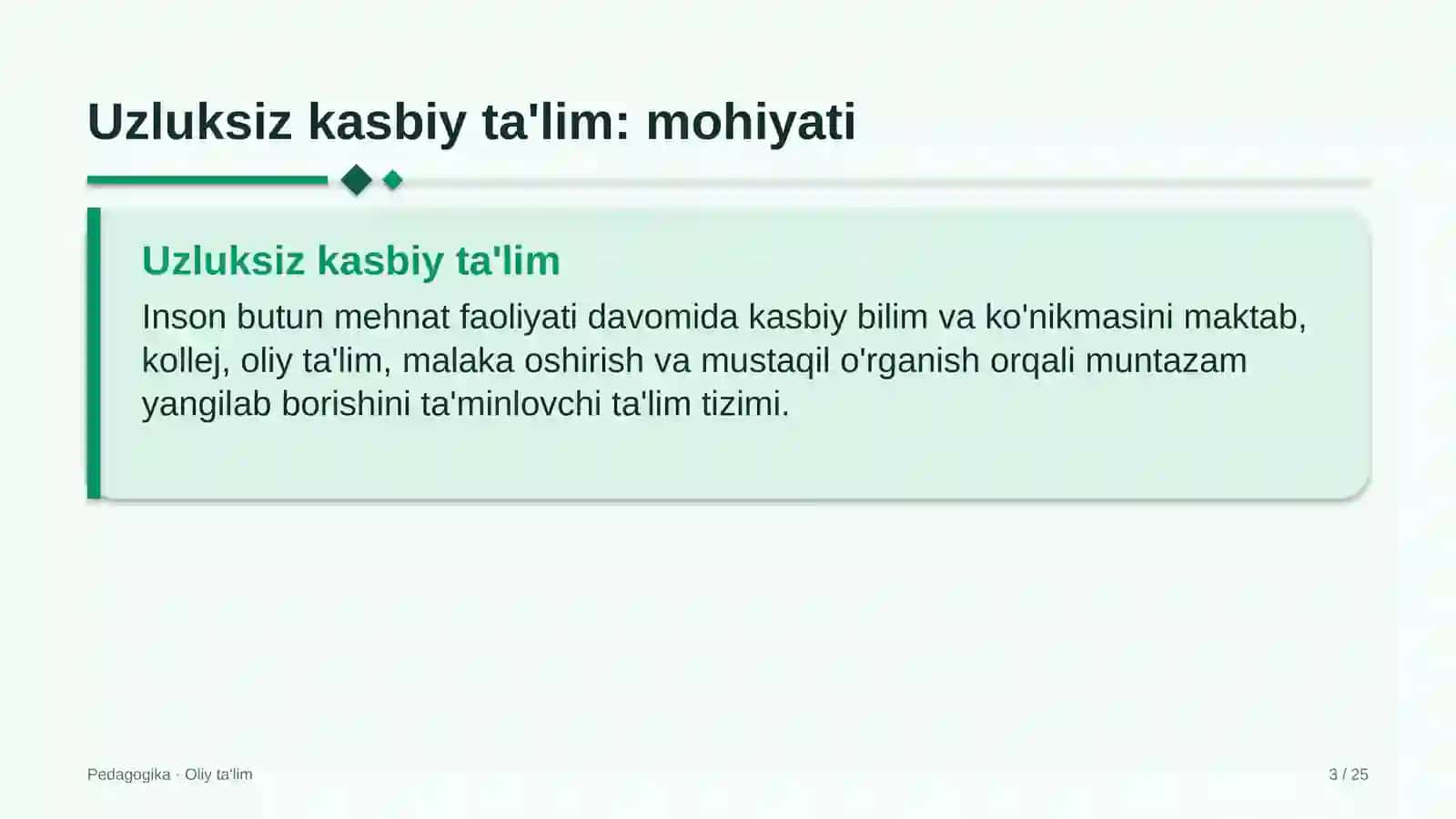 Kompyuter tarmoqlarini boshqarishda uzluksiz kasbiy ta'lim 3