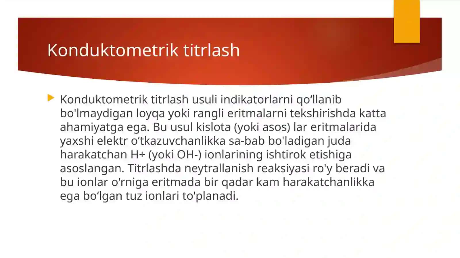 Konduktometriya usuli va uning biologik-tibbiy ahamiyati 3