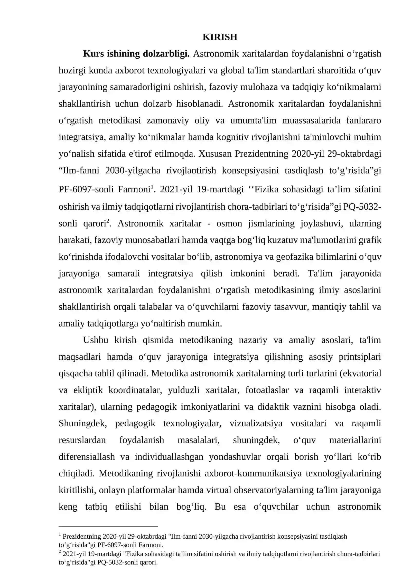 ASTRONOMIK XARITALARDAN FOYDALANISHNI O‘RGATISH METODIKASI 3