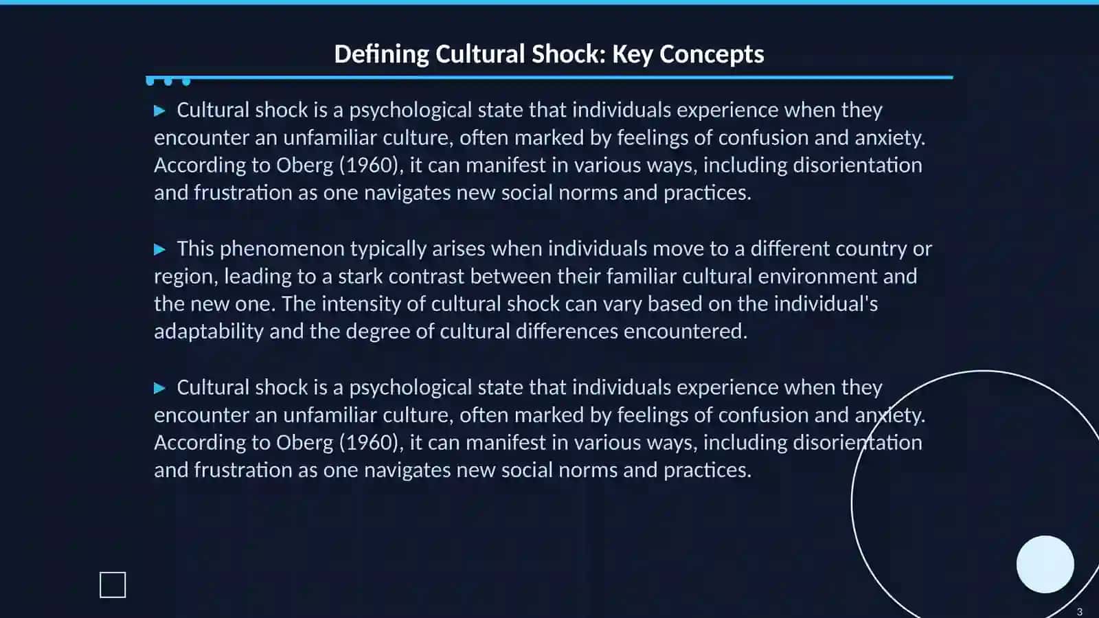 Cultural shock and Intercultural empathy 3