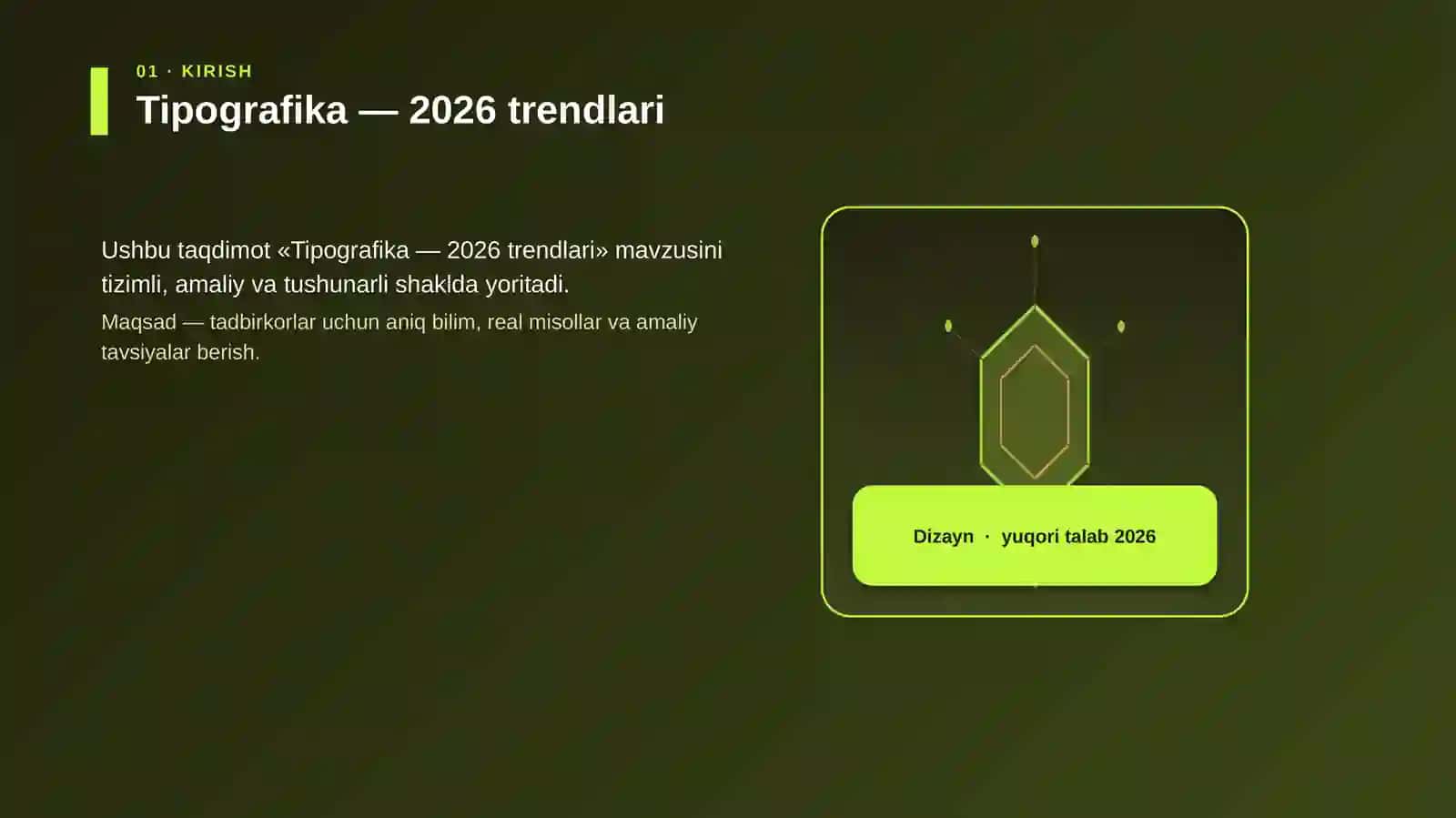 Tipografika — 2026 trendlari 3