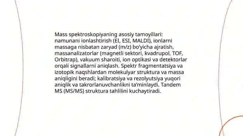 Mass spektroskopiya 3