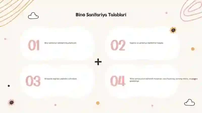 Bino Sanitariya Talablari 3